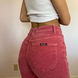 Rolla’s corduroy flare jeans